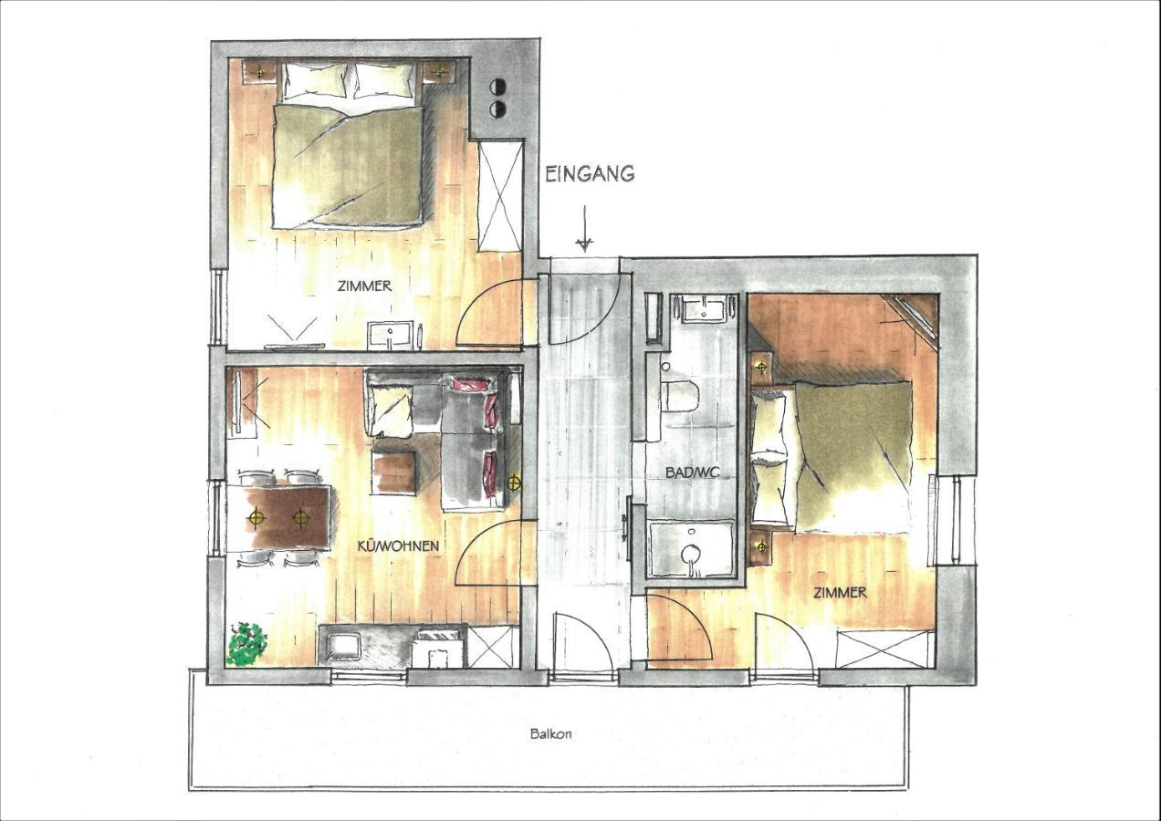 Haus Kristall Tannheim Eksteriør billede